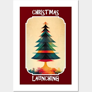 Christmas Launching Posters and Art